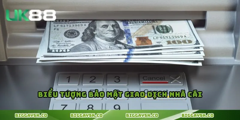 Biểu tượng bảo mật giao dịch nhà cái