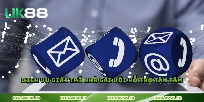 Dịch vụ giải trí nhà cái với hỗ trợ tận tâm
